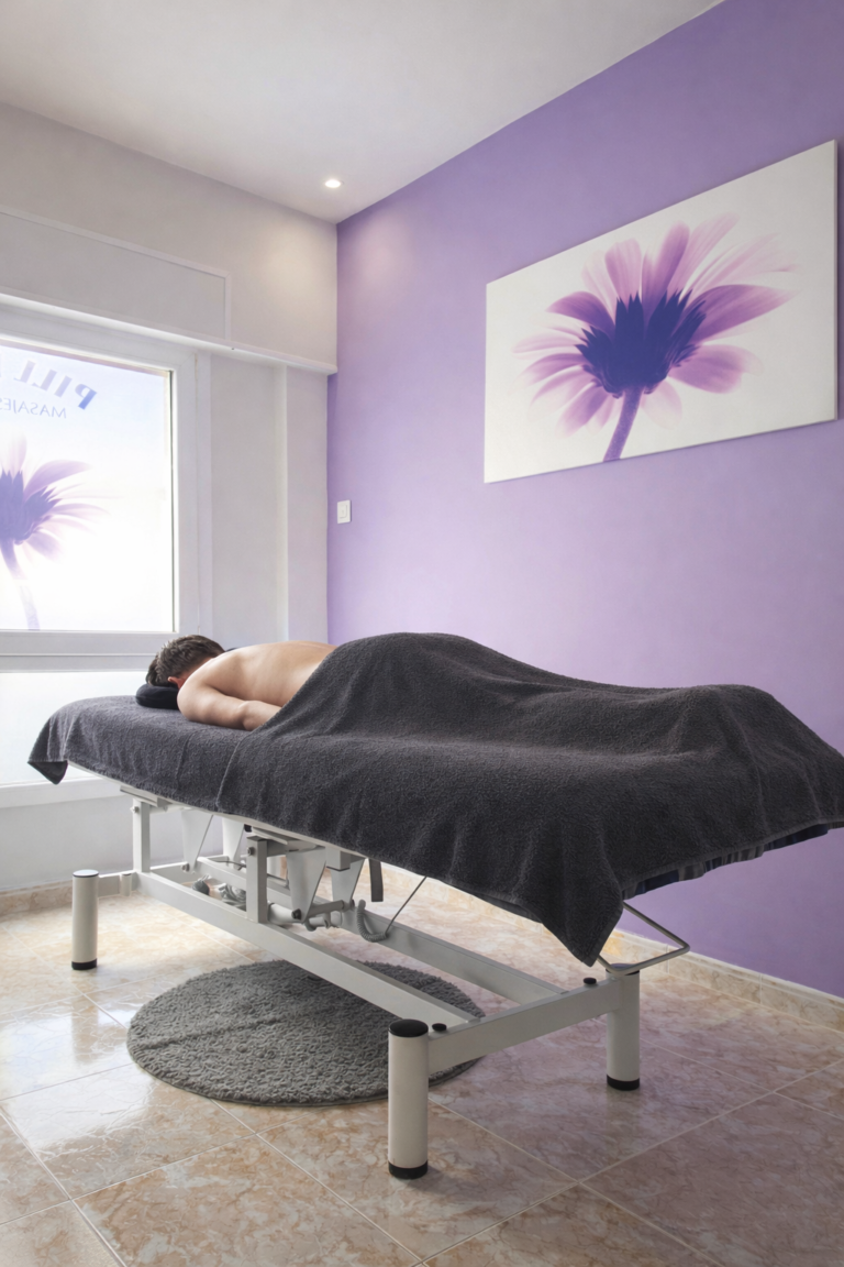 Masaje relajante en palma